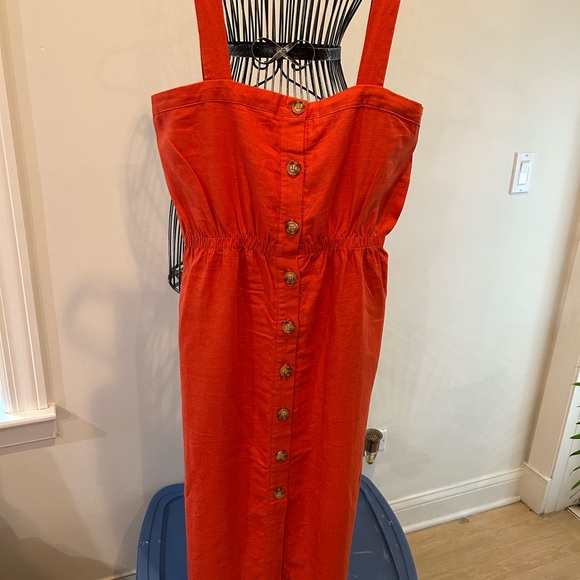 Cotton -on - Large - Orange Dress - Picture 2 of 5
